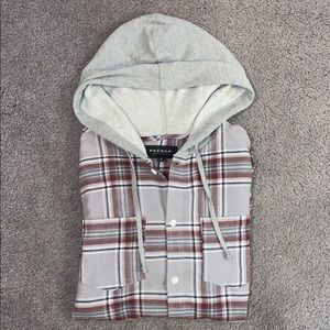 Pacsun Hoodie Flannel